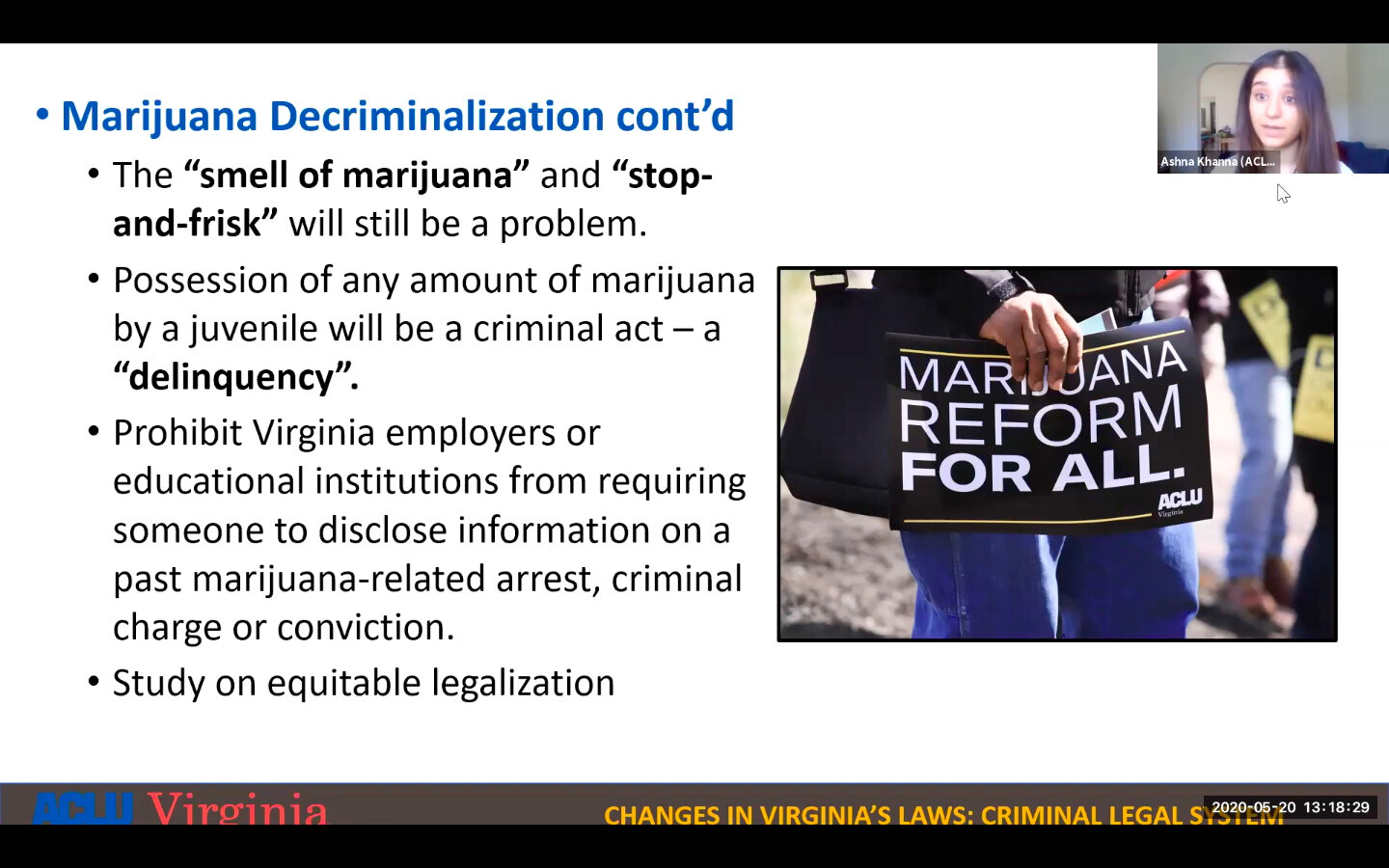 Virginia Cannabis Decriminalization Is Official; ACLU Explains How Cops Can Still Bust You For Weed